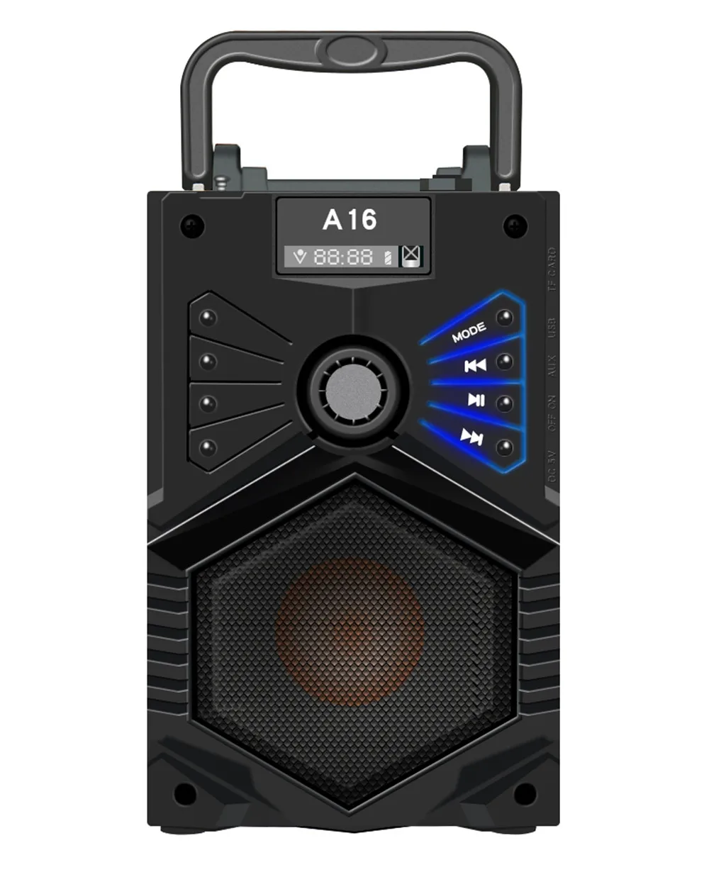 Высокая мощность 20 Вт беспроводной динамик Bluetooth Сабвуфер тяжелый бас 2,1 стерео 3 динамика s музыкальный плеер FM TFDisk держатель для мобильного телефона