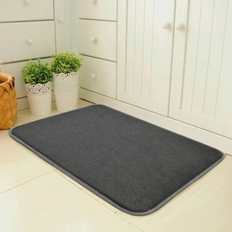 Water Absorption Carpet Living Room Floor Non-Slip Kitchen Mat Entrance Door Mats Kitchen Rugs Doormat for Entrance Door Mat