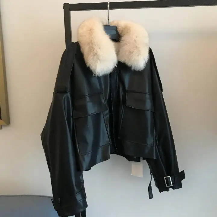 Jacket, Casaco grosso de veludo, Faux Leather