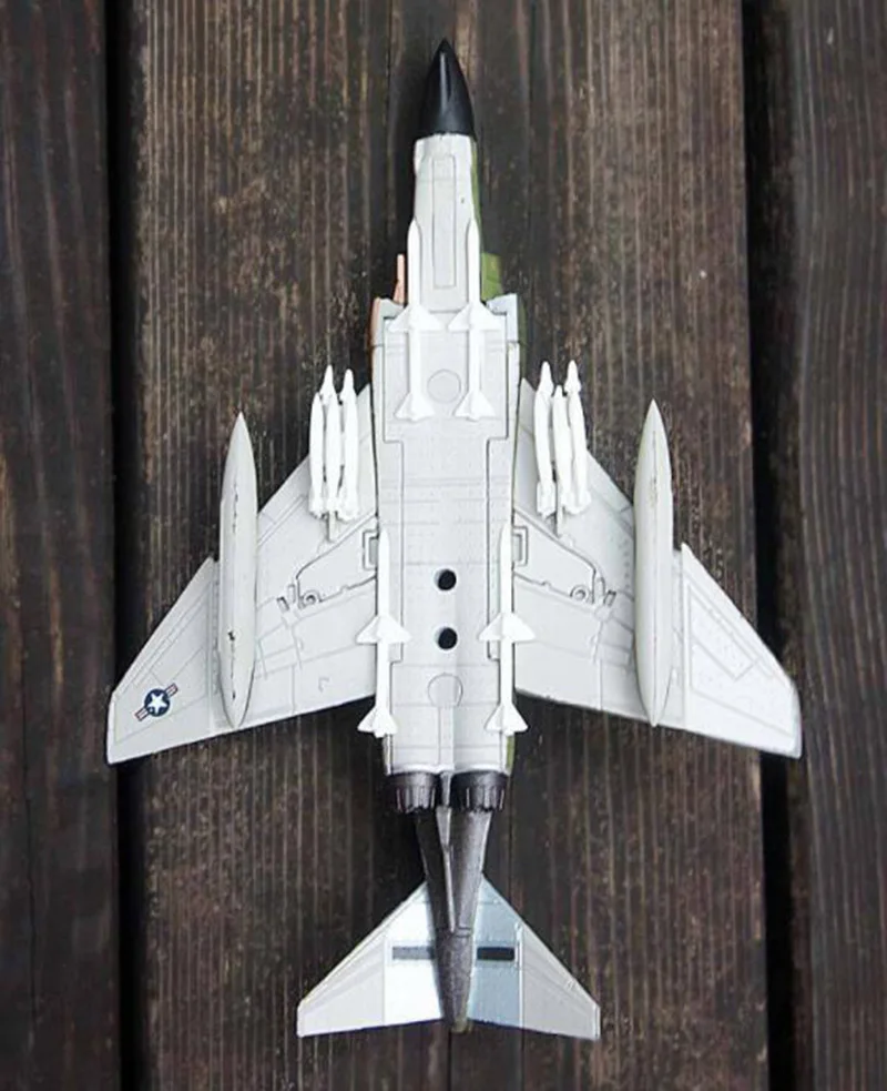 1/144 масштабные F-4C камуфляжные цвета литые под давлением военные классические модели самолетов из сплава модели самолетов игрушки для взрослых и детей