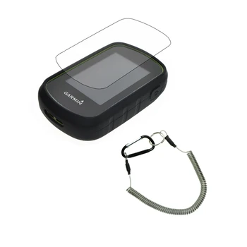 

Protect Case Cover+Retractable Stretch Coiled Lanyard Rope+Screen Protector for Garmin eTrex 25 30 35 35T 25T Accessories