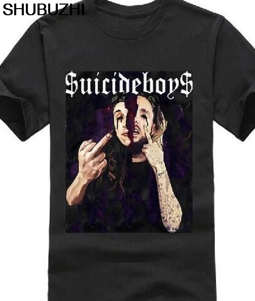 

top tee T SHIRT $UICIDEBOY$ SUICIDEBOYS GBC GHOSTEMANE LIL PEEP PUMP 3410 Short Sleeve Plus Size t-shirt colour Print t shirt
