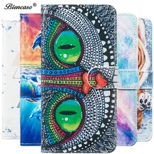 Милый чехол-кошелек с рисунком для телефона iPhone XS Max X XR 6 6S 7 8 Plus задняя крышка для samsung Galaxy S10 S9 S8 S7 Capa