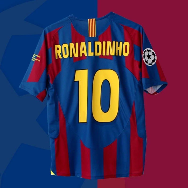 Incident, evenement haai Berekening 2005 2006 Terugkeer Voetbalshirts Voetbalshirts Messi Ronaldinho Camisa De  Tijd Camiseta Futbol Maillot Uniform In Voorraad|T-shirts| - AliExpress