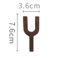 Black Walnut Wall English Alphabet Numbers Combination House Cafe Bar DIY Adhesive Wooden Decoration Letters Numbes Y