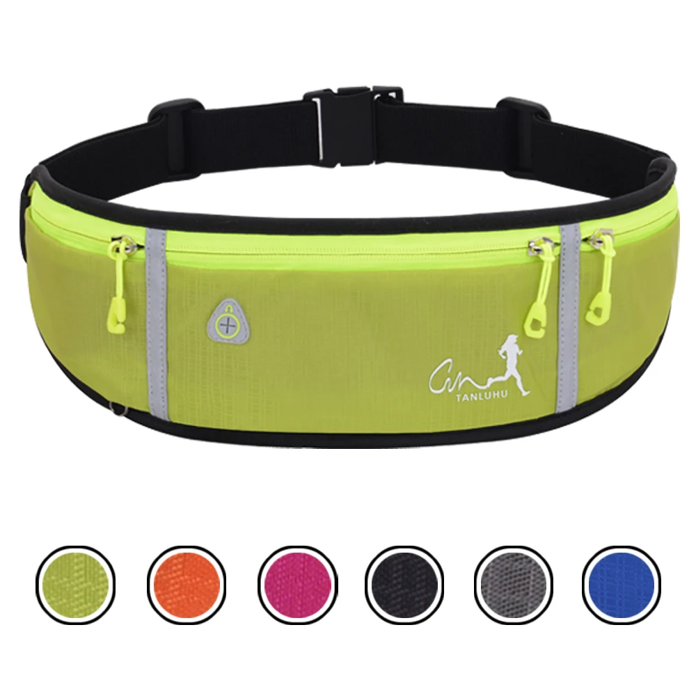 Waterproof Running Waist Packs Running Bag Belt Phone Container Jogging Hiking Belt Gym Fitness Bag Running Accessories SB0032