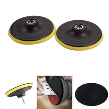 

Sanding Disc Pad OD 125/180mm ID 10/14mm Loop Sander Polishing Backup Plate For Drill Grinder Rotary Tools With Backer Plate