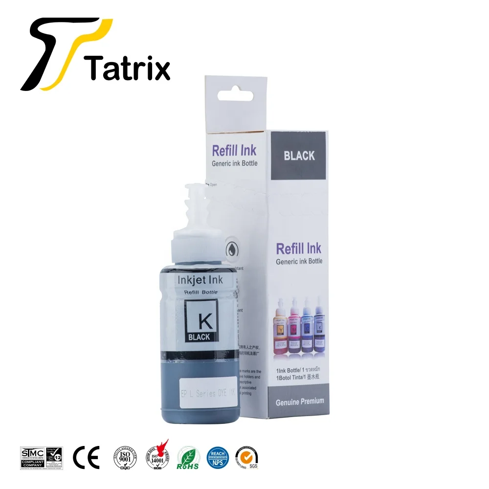 664 T664 T6641-4 Premium Compatible Bottle Refill Tintas Ink for Epson L380 L220 L130 L3060 L3110 L120 L565 L555 ET-2500 Printer
