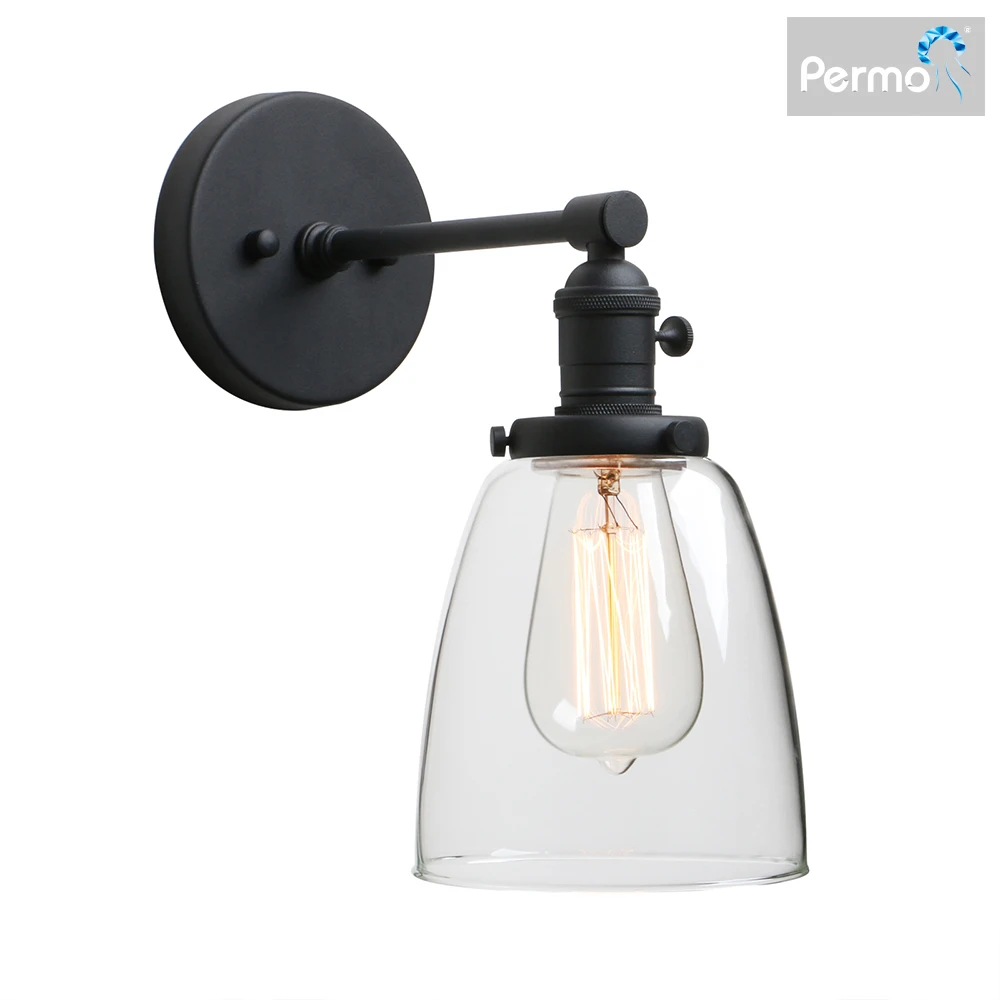 Промышленная настенная лампа permo одиночное бра светильник с 5 6 дюймовым