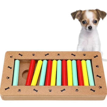 

Creative Pet Dog Cat IQ Training Toys Educational Feeding Game Puzzle Plate Pets Puppy Kitty Training Tools Products Supplies