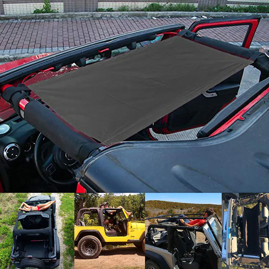 

High Quality Roof Rest Bed Holiday Strap Bed For Jeep Unlimited LJ, YJ, TJ, JK, JL 2019 New