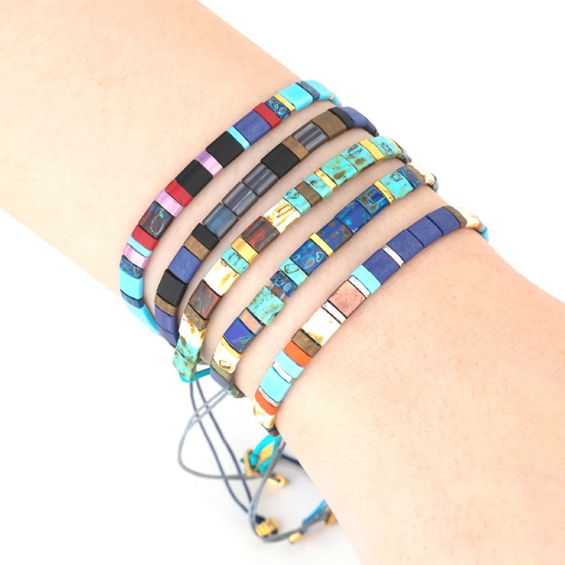 Miyuki Tila Bracelets