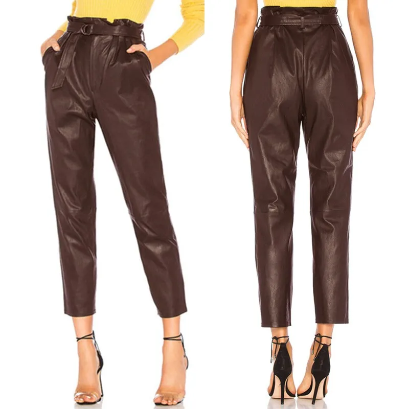 2020 Lente Lange Potlood Broek Zanzea Vrouwen Effen Raap Broek Fashion Casual Hoge Taille Pu Lederen Broek Werk Ol Pantalons 2020 Lente Lange Potlood Broek Zanzea Vrouwen Effen Raap Broek Fashion Casual Hoge Taille Pu Lederen Broek Werk Ol Pantalons
