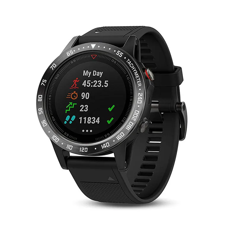 Кольцо для часов клейкая крышка металлический корпус против царапин Garmin Fenix 5/Fenix