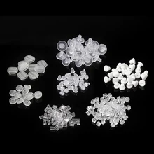 50-200pcs Rubber Earring Back Stoppers Ear Stud Post Nuts Earback Wholesale Handmade Crafts Accessories for Jewelry Making DIY