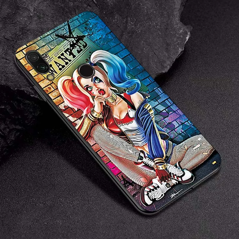 TPUBLK525 Черный ТПУ чехол для телефона Marvel для Xiaomi Redmi Note 7 6 8 Pro Чехол для Xiaomi Redmi 5 Plus задняя крышка Fundas Redmi 6A 7A 5A чехол - Цвет: TPUBLK525