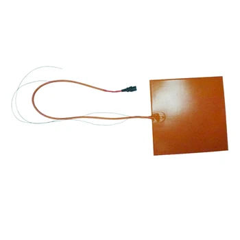 

280*280mm heating pad silicone heater with adhesive backside and 100k thermistor