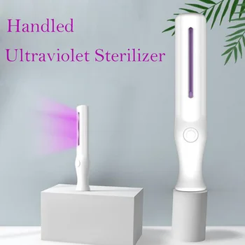

Portable Ultraviolet Lamp UV Air Sterilization Lights For Baby Pet Household Handheld Mini Sanitizer UV Disinfection Lamp Light