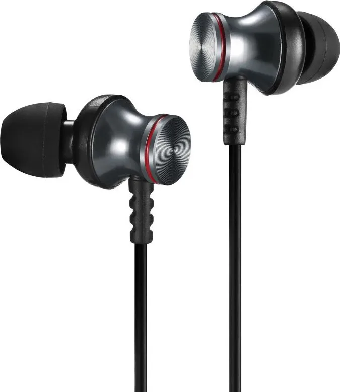 Гарнитура вкладыши Digma BT-02 Magnetic серый беспроводные bluetooth шейный обод (E708BT GREY) |