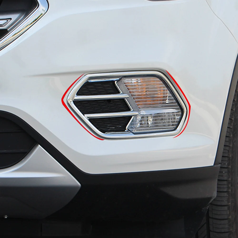 Для Ford Kuga ESCAPE передняя противотуманная фара обрезная рамка внешние аксессуары