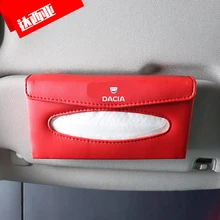 Новая Автомобильная тканевая коробка, качественный автомобильный полиуретановый солнцезащитный козырек, подвеска, внутренняя тканевая коробка для Dacia Logan Sandero Lodgy