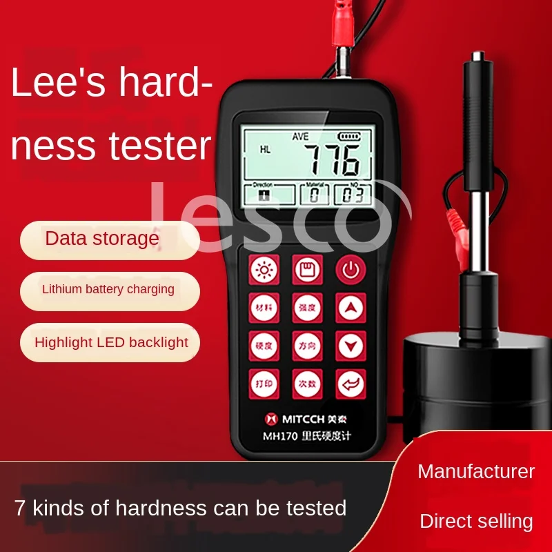 

Portable Hardness Tester High Precision Metal Hardness Tester Detector