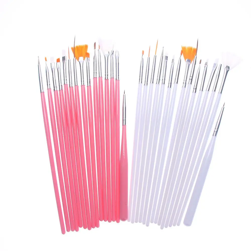 

15pcs Nail Art Gel Design Pen PaInting Polish Brush Dotting Drawing Tool Set
