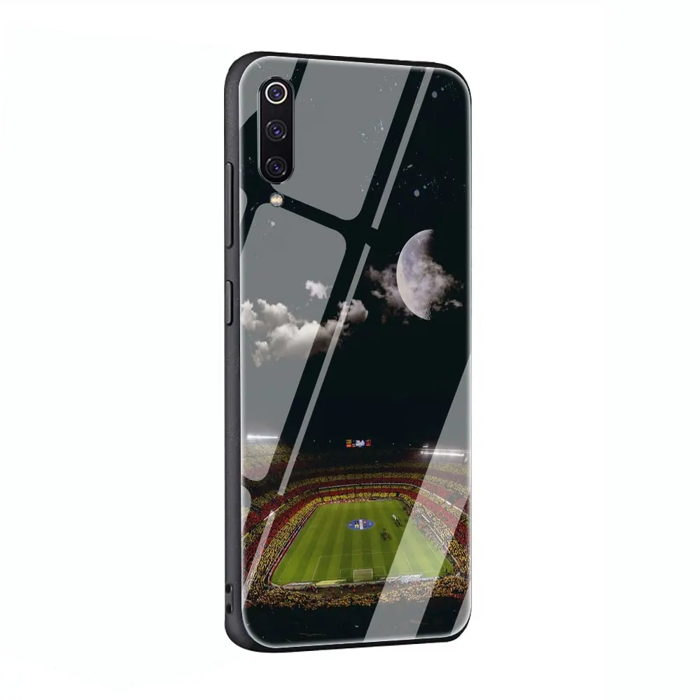 EWAU Барселона, Испания, Estadio Camp закаленное стекло чехол для телефона Xiaomi mi 8 9 Красный mi 4X 6A Note 5 6 7 Pro Pocophone F1 - Цвет: G6