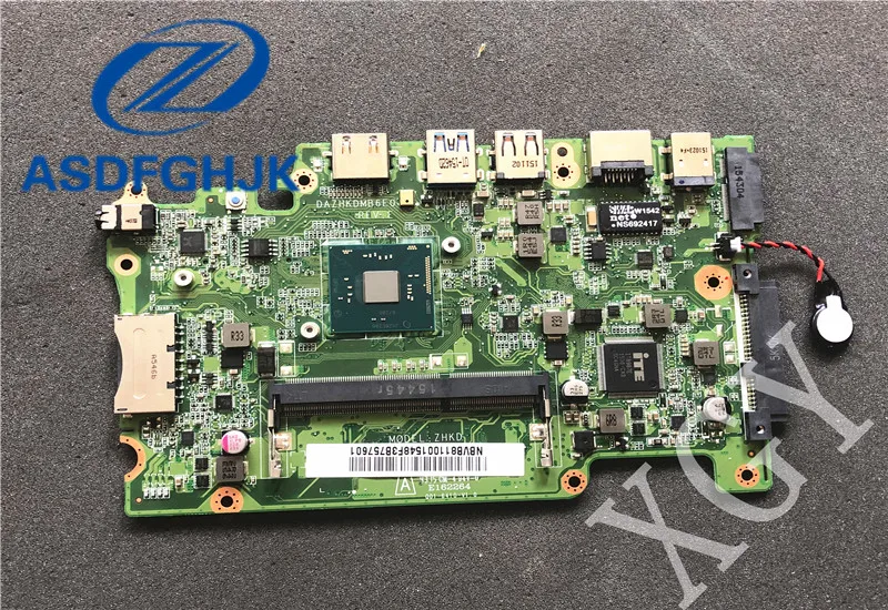 Материнская плата для ноутбука Acer aspire ES1-131 материнская NBVB811001 DAZHKDMB6E0 DDR3 SR29H N3050 100%