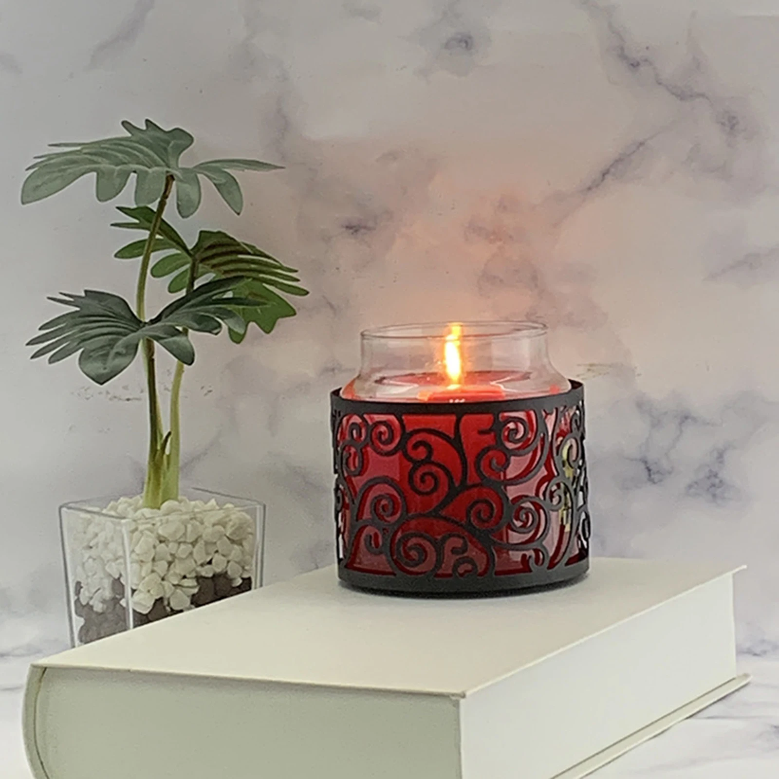 Candles Topper Candle Sleeves Burn Evenly Accessories Home Decor Style 4