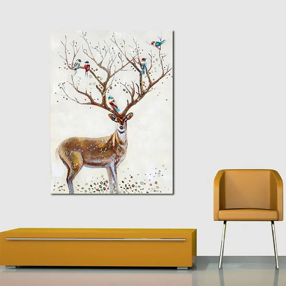 

Decorative Painting Frameless Colorful Trash Can Wall Graffiti Computer Inkjet Painting