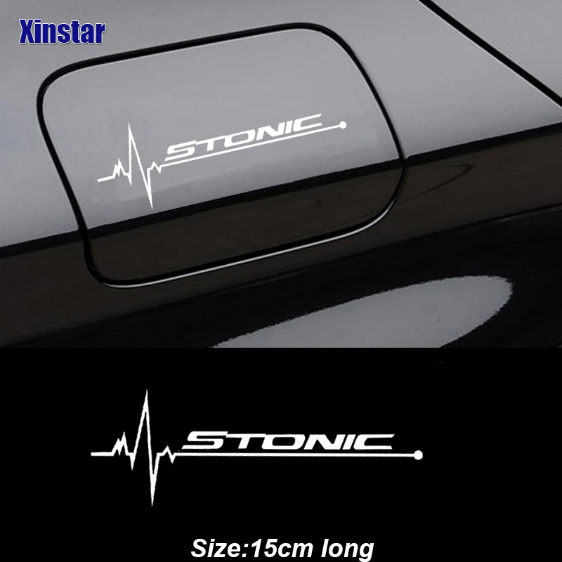 

car tank cap sticker for kia stonic