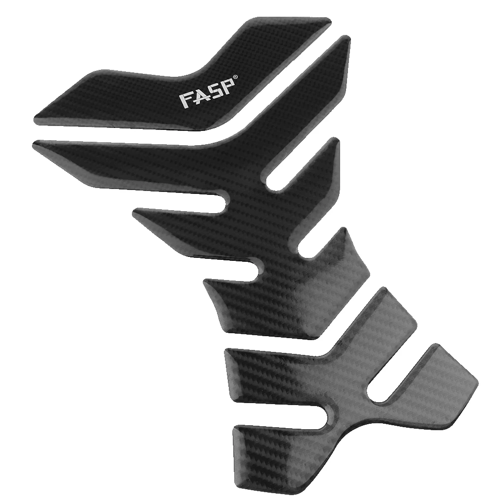 Universal 5D Carbon Fiber Gas Cap Cover Pad Gel Motorcycle Gas Tankpad Motorcycle TanK pad Decal Sticker
