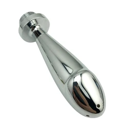 2024 New Anal Douche Shower for Head Stainless Steel Enema Cleaner Home Personal Device for Anal & Vagina Males & Unisex