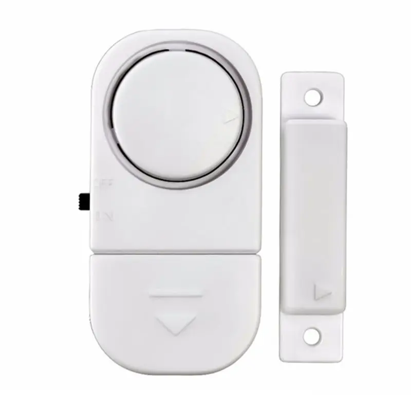 Sistema de alarma de seguridad antirrobo, Sensor magnético inalámbrico para puerta y ventana