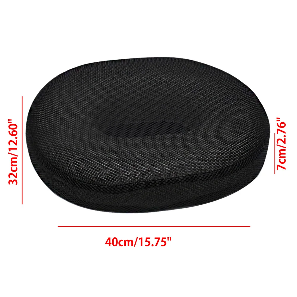 

Coccyx Pain Relief Ring Chair Seat Cushion Memory Foam Comfort Donut Pillow New