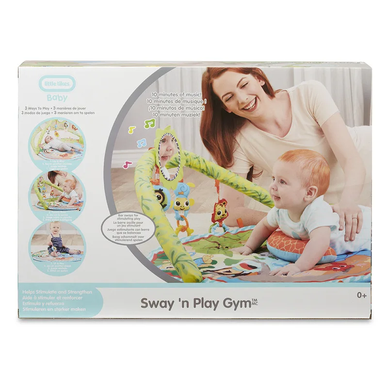 

America Little Tikes Children Baby Multi-functional ji qu Learner Gymnastic Mat 0-3-Year-Old Infant