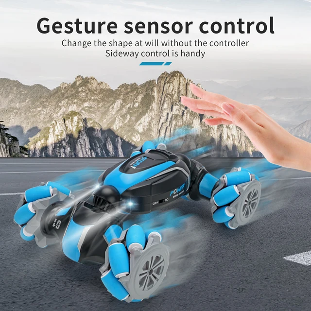 D877 1:16 4WD RC Car 1:18 2.4G Drift Stunt Remote Control Gesture Induction Off Road Racing Machine Model Vehicle Gift Kid Toys 2