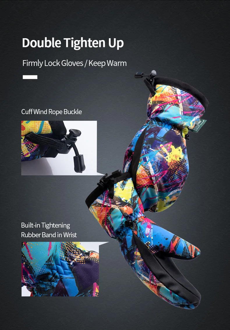 Naturehike GL08 теплые лыжные перчатки с утиной пальмой, Зимние перчатки для походов и кемпинга, мужские и женские, плюс бархатные, плюс толстые водонепроницаемые перчатки