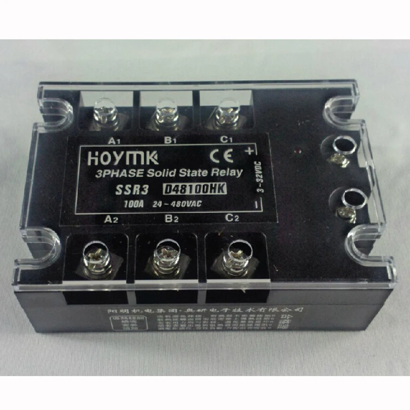 

SSR3 D48100HK three phase electronic switch 100A solid state relay