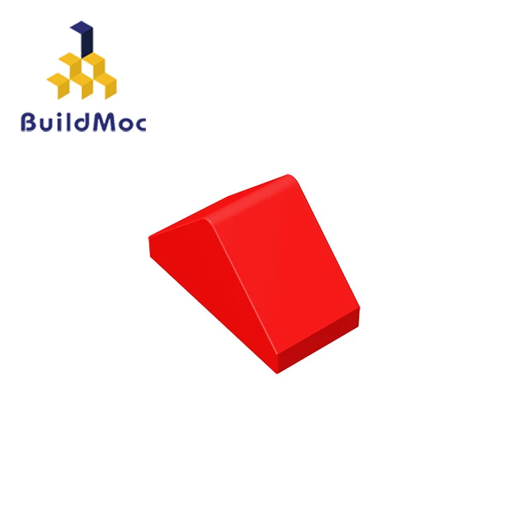BuildMOC 3044 склон 45 2x1 двойной для строительных блоков детали сделай сам развивающие