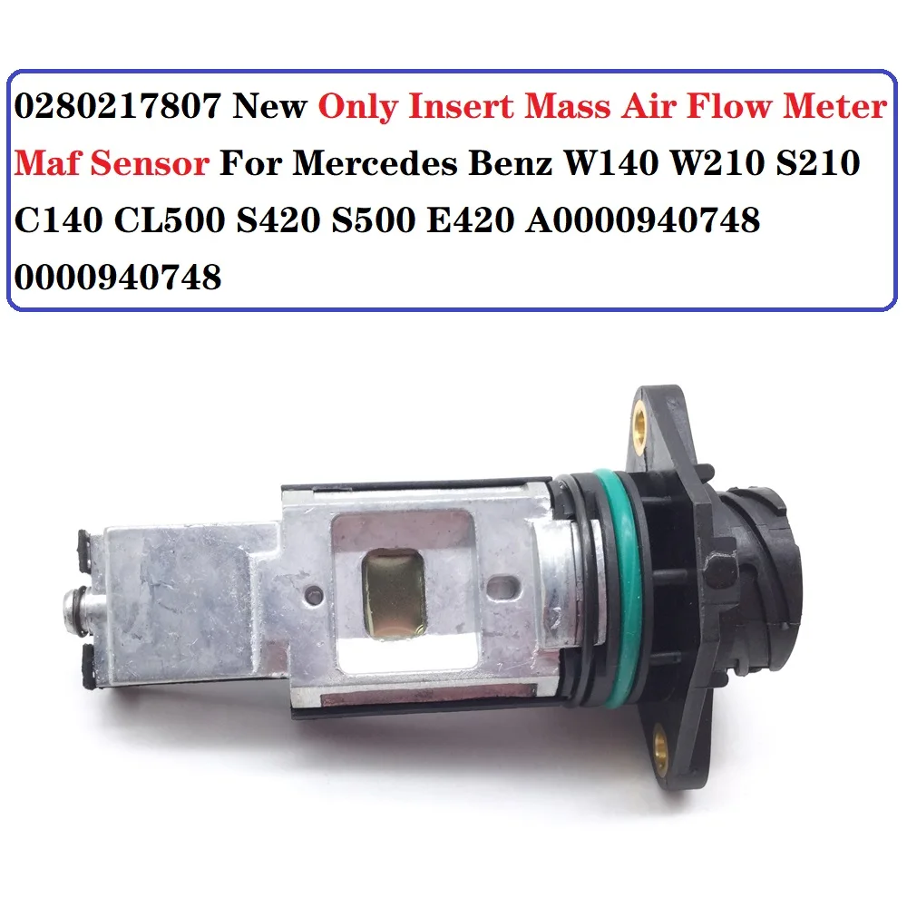 Mass Air Flow Sensor MAF Fits MERCEDES W210 W140 S210 C140 4.2-5.0L 0000940748 