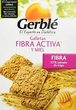 

Galletas fibra activa y miel gerblé 400 g - [Pack de 3]