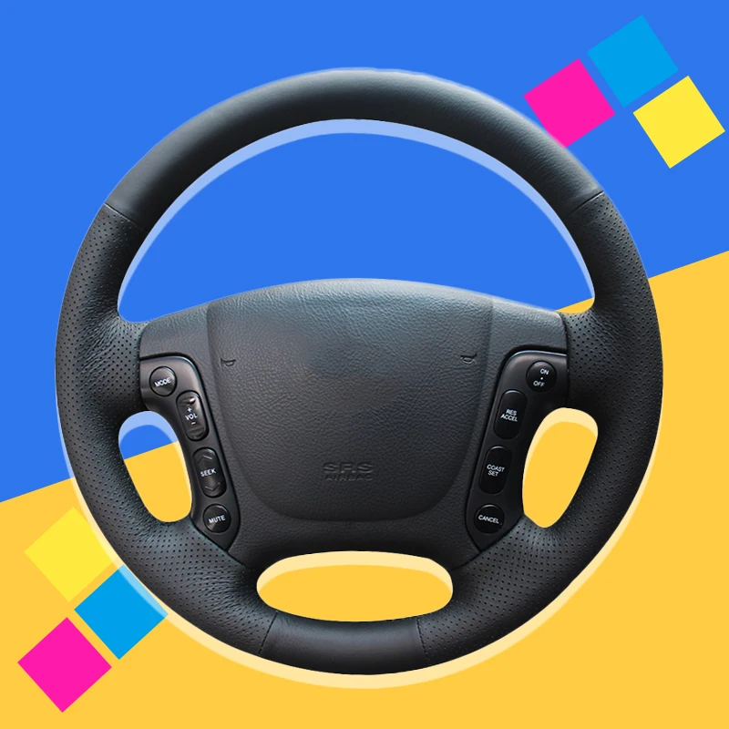 Автомобильная оплетка на руль для Hyundai Santa Fe 2007 2008 2009 2010 2011 2012 автомобильный