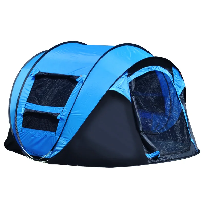 

2018 Large Automatic Tent Or More People Camping Tent Outdoor Seconds zhang Boat Account Quickly Open Throw Accounting Beach Ten