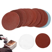 Disques abrasifs, 80 – 3000 grains, 75mm, 3 pouces, papier de verre, 1 sac, 100 pièces