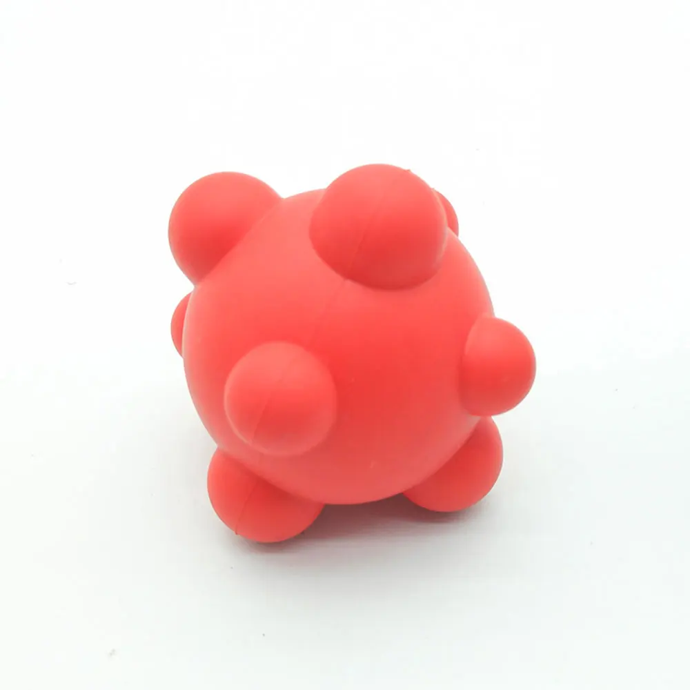 Red Pet Molar Ball Собака игрушки-Жвачки Творческий резинка для любимой собачки игровые шарики собак и кошек упорное животное игрушка зубов игрушки товары для домашних животных товары для дрессировки домашних животных гаджет - Цвет: Red Pet Molar Ball