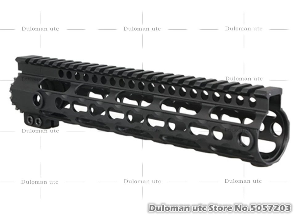 Duloman utc MI KeyMod бесплатно поплавок Handguard Тактический 10 дюймов легкий металлический рельс системы для страйкбола AEG/GBB винтовки