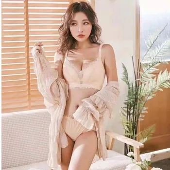 

Fashion Women Sexy Bra Set 2pcs Lace Lingerie Mujer Push Up Plus Size Cup Underwear Set Lady Bra Sexy Thongs Panty Bra Sets