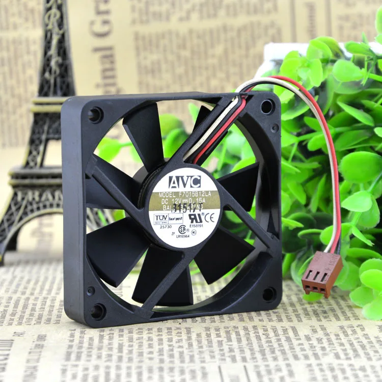 Для AVC 7015 F7015B12LA 12 В 0.15A cpu шариковый вентилятор охлаждения 70*70*15 мм
